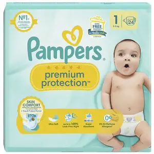 Comparateur de prix : Pampers Couches Premium Protection T1 (2-5 Kg)
