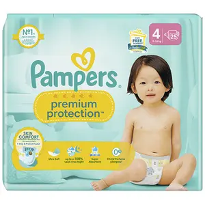 Pampers Couches Premium Protection T4 (9-14 Kg) pas cher