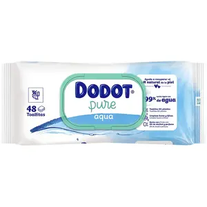 Dodot Lingettes Aqua Sans Plastique 432 Unités pas cher