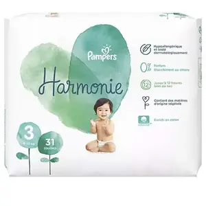 Comparateur de prix : Pampers Couches Harmonie T3 (6-10 Kg) Avec Emballage Papier Recyclable