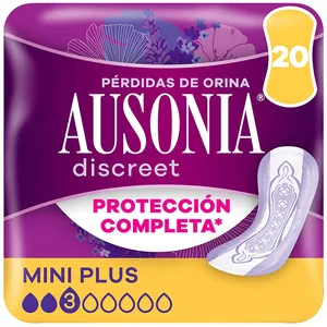 Ausonia Discreet Mini Lot de 20 serviettes hygiéniques pour incontinence pas cher