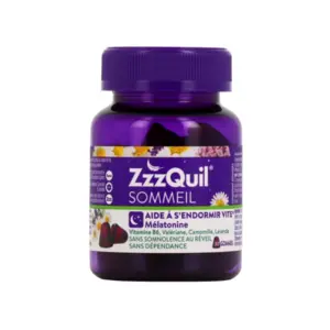 ZzzQuil Doux Sommeil Fruits des Bois 30 Gommes pas cher