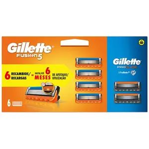 Gillette Chargeur Fusion 5 4 pièces détachées + Proglide 2 pièces détachées