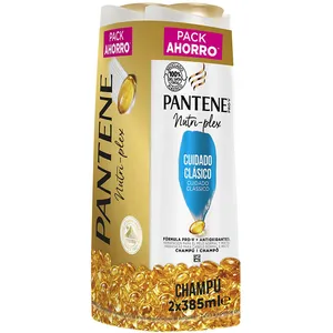 Pantene Shampooing Soin Classique Lot 2 x 385 ml pas cher