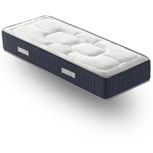 Materassiedoghe Matelas en mousse mémoire de forme 90x190 épaisseur 30 cm, 9 zones pas cher