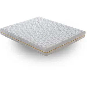 Materassiedoghe Matelas en mousse 160x190 epaisseur 20 cm, housse amovible pas cher