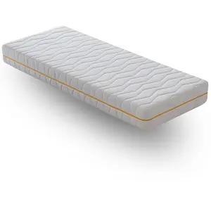 Materassiedoghe Matelas en mousse 90x190 epaisseur 20 cm, housse amovible pas cher