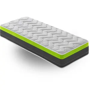 Materassiedoghe Matelas en mousse mémoire de forme 90x190 epaisseur 30 cm pas cher