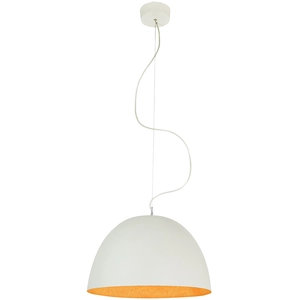 IN-ES.ARTDESIGN lampe à suspenson H2O (Blanc / orange - Laprene, acier... pas cher