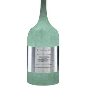 IN-ES.ARTDESIGN lampe de table LUCE LIQUIDA 1 (Turquoise - Nebulite) pas cher