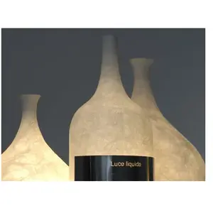 Comparateur de prix : In-Es.Artdesign Lampe De Table Luce Liquida 2 (Blanc - Nebulite)