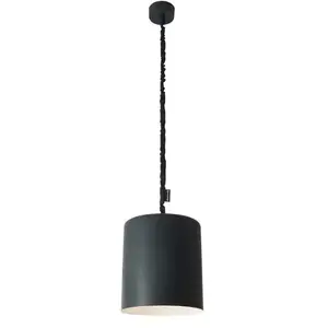 In-Es.Artdesign Lampe À Suspension Tre Lune (Blanc - Nebulite)