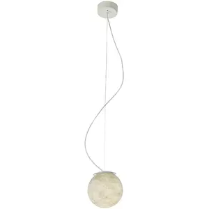Suspension blanche Luna 18 - In-es.artdesign pas cher