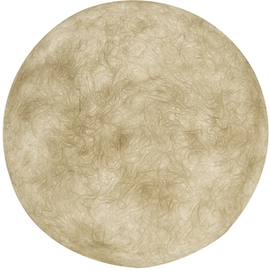 IN-ES.ARTDESIGN lampe murale applique A.MOON 2 (Ø 35 cm - Nebulite)