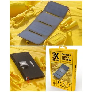 XMOOVE Panneau solaire Ultra Mince ETFE 6W pliable portable monocrista... pas cher