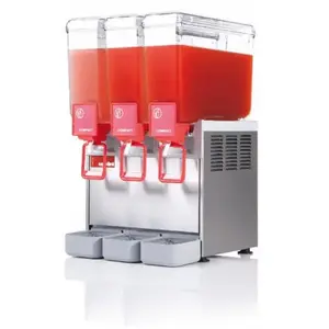 Distributeur de Boissons Froides Gamme DELUXE - Série Top 3 x 12 Litres - Ugolini pas cher