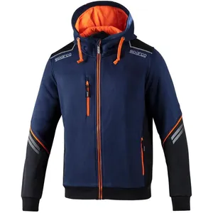Sparco - 02414BMAF Sweat-shirt de travail à capuche Tech Full Zip Colorado Bleu xlVendu paramazon