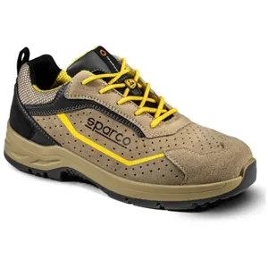 Comparateur de prix : Chaussure de se'curite' basse Sparco Indy Colton S1P esd n. 45 beige/j...