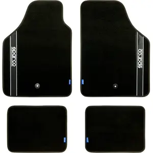 SPARCO NEW STRADA B SET TAPIS NOIR