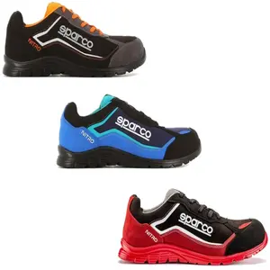 Comparateur de prix : Chaussure basse S3 Sparco Nitro - orange et noir - taille 39 - NITRO 07522 NRGR - 39