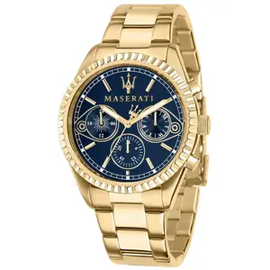 Comparateur de prix : Maserati Montre Homme R8853100026 Bracelet Acier Doré - Maserati