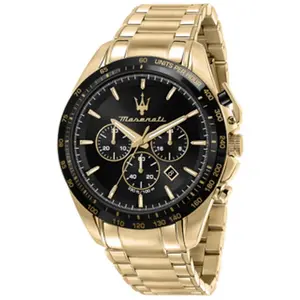 Comparateur de prix : Maserati TRAGUARDO Montre Homme, Chronographe, À Quartz - R8873612041