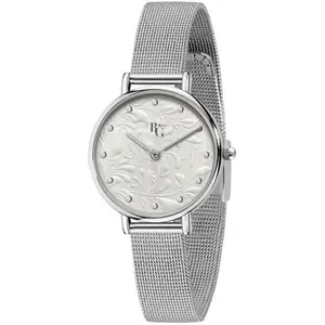 Comparateur de prix : Montre Femme - B&G - PREPPY - Métal Gris - Boîtier Rond 34 mm - Style Chic