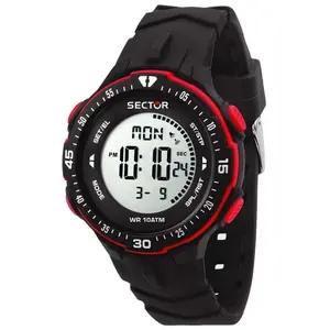 Comparateur de prix : Montre Homme  Sector Montres EX-26 R3251280001 - Bracelet Silicone Noir