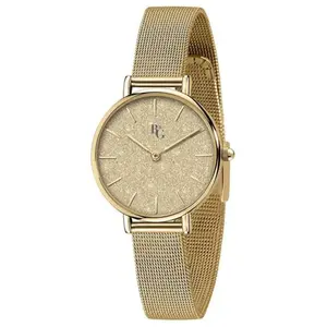 Comparateur de prix : Montre Femme - B&G - PREPPY - Métal Jaune - Boîtier Rond 32 mm - Style Chic