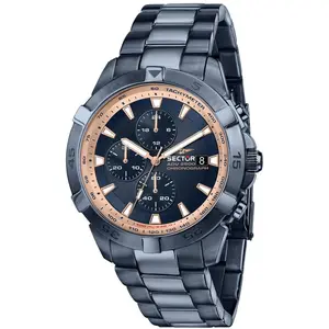 Montre Homme R3273643007 Bracelet Acier Bleu - Sector pas cher