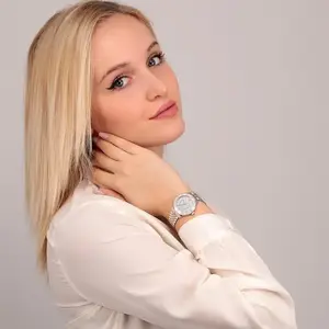 Montre Femme MASERATI SUCCESSO SOLAR en Métal Bicolore - 230453 pas cher