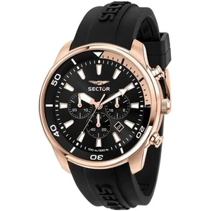 Montre Connectée Homme SECTOR en Silicone Noir - 241459 pas cher