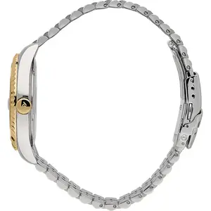 Montre en acier et diamant pas cher