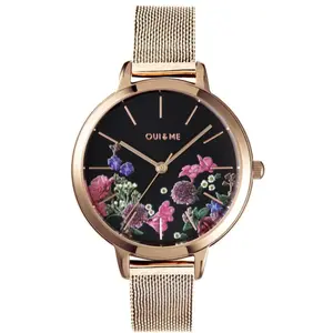 Montre Femme OUI&ME en Acier Rose - 241329 pas cher