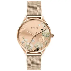 Montre Femme OUI&ME en Acier Rose - 241339 pas cher