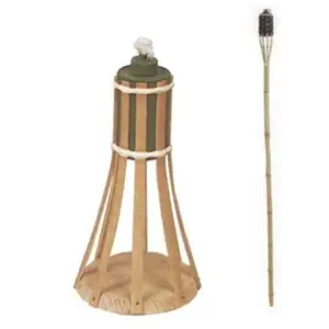 Vette - Torche en bambou cm 100 01083 pas cher