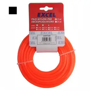 Excel - Fil nylon carré mm 4,0 m 15 07358 pas cher