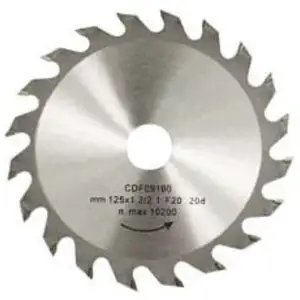 Excel Disque à Lame Circulaire Widia Dent de Hibou - ø 160mm trou 20/1...Vendu paramazon