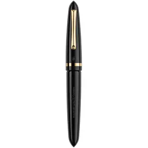 Montegrappa, Stylo, Isven54c Venetia Stylo plume, Noir, or jaune, plum... pas cher