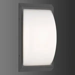 LCD Applique d’extérieur 053 avec détecteur, graphite pas cher