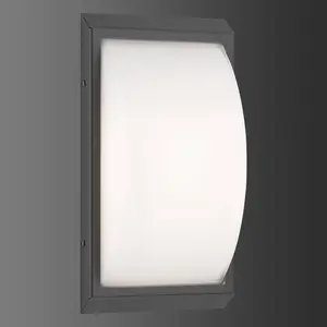 LCD Applique d’extérieur LED 053 acier inox, graphiteVendu parluminaire