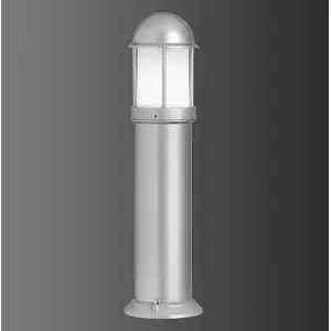 LCD Borne lumineuse revêtue par poudrage Mason argentéVendu parluminaire