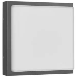 Comparateur de prix : LCD Applique d'extérieur Ernest, graphite, 25 x 25 cm, E27, acier inoxydable
