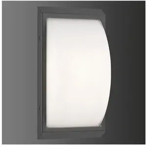 LCD Applique d’extérieur 053 en acier inox, graphiteVendu parluminaire