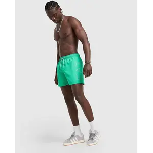 EA7 Emporio Armani Side Logo Swim Shorts - Vert, Vert M pas cher