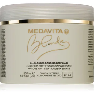 Comparateur de prix : Medavita Blondie Masque Repulpant Pour Tous Les Cheveux Blonds 500ml