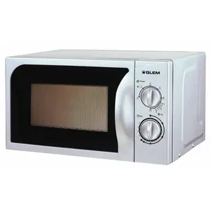 Micro-ondes grill pose libre GLEM - Silver - 900 W - 20 L pas cher