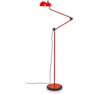 Stilnovo Topo lampadaire LED, rougeVendu parluminaire