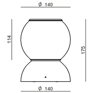 Stilnovo Gravitino plafonnier LED, pivotant blanc pas cher