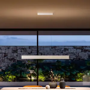 Linea Light Suspension LED Satori, longueur 114,4 cm, blanc, 2.700 K, ...
